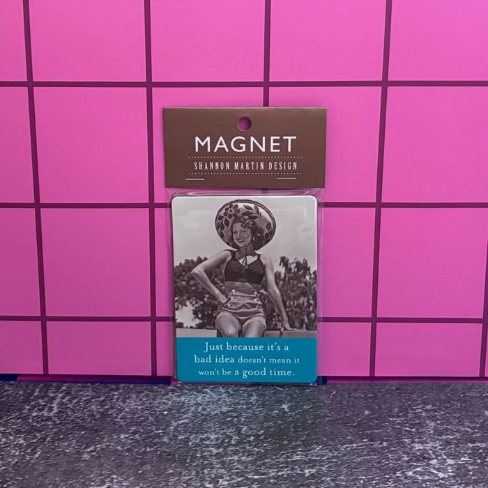 Retro Ladies Funny Fridge Magnets | Gift Stocking Stuffer 1950s Quotes Refrigerator Flexible Magnets