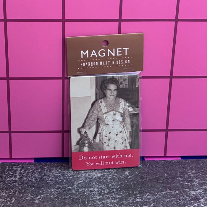 Retro Ladies Funny Fridge Magnets | Gift Stocking Stuffer 1950s Quotes Refrigerator Flexible Magnets