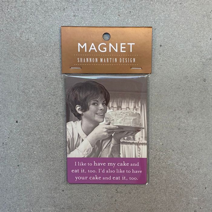 Retro Ladies Funny Fridge Magnets | Gift Stocking Stuffer 1950s Quotes Refrigerator Flexible Magnets