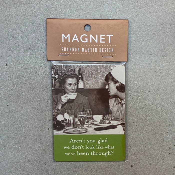 Retro Ladies Funny Fridge Magnets | Gift Stocking Stuffer 1950s Quotes Refrigerator Flexible Magnets