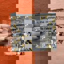 Maybe Money Can't Buy Happiness But I'd Rather Cry In A Mansion Zipper Wallet Coin Purse Organizer Pouch | 5.25" x 4.25"