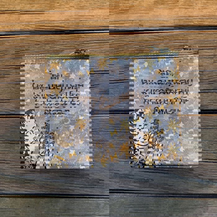 Zipper Wallet Coin Purse Organizer Pouch | 5.25" x 4.25"