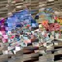 Born To Shine  Zipper Wallet Coin Purse Organizer Pouch | 5.25" x 4.25"