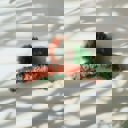 Triangle Plush in Copper Mauve Faux Fur Velvet Claws Plush Hair Clips | Faux Fur Hair Claws