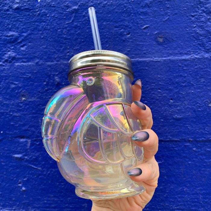 Pretty Glass Cocktail Straw Sippers