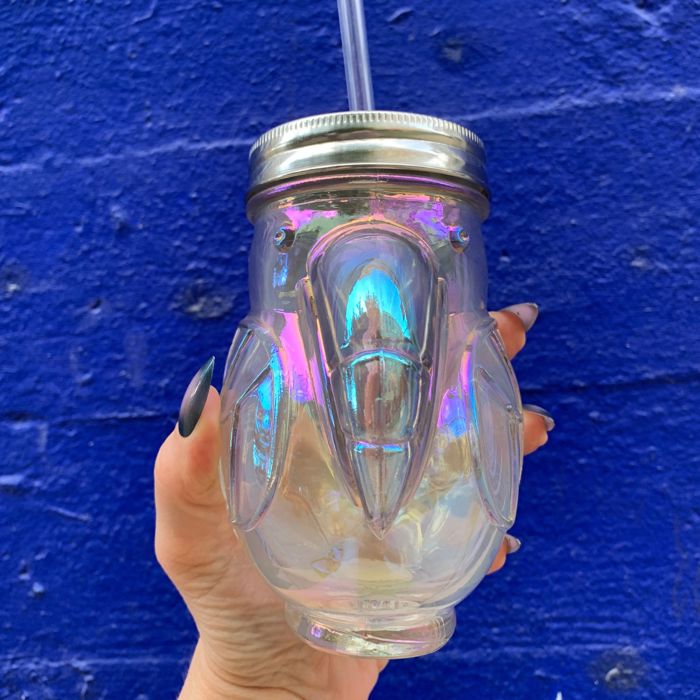 Pretty Glass Cocktail Straw Sippers