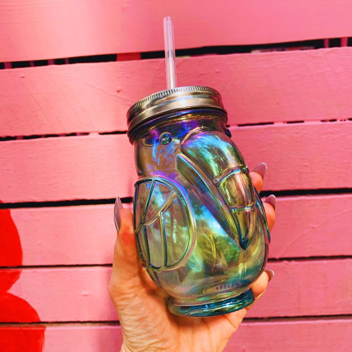 Pretty Glass Cocktail Straw Sippers