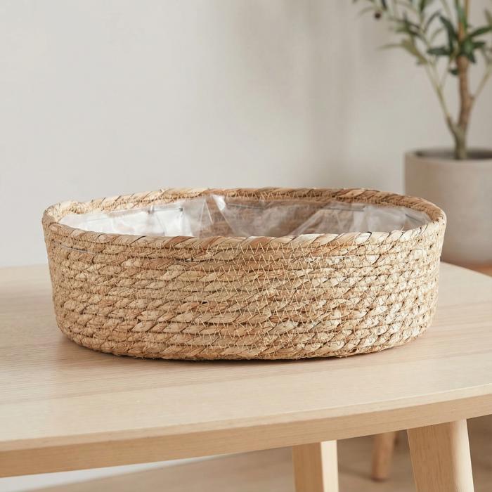 Eco-Friendly Woven Storage Basket Sets – Closet, Bathroom & Pantry Organizers