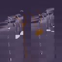 Gold Happy Cloud Minimalist Necklace in Silver or Gold