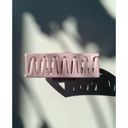 Baby Pink The Jada in Speckle Hair Claw | Pastel Colors Hair Clip