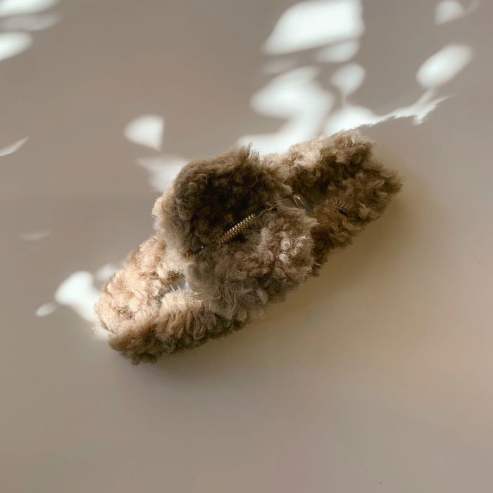 Velvet Claws Plush Hair Clips | Faux Fur Hair Claws