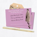 Don't Look Back You're Not Going That Way  Funny Retro Ladies Sticky Notes | Stocking Stuffer Cute Quotes Gift for Her