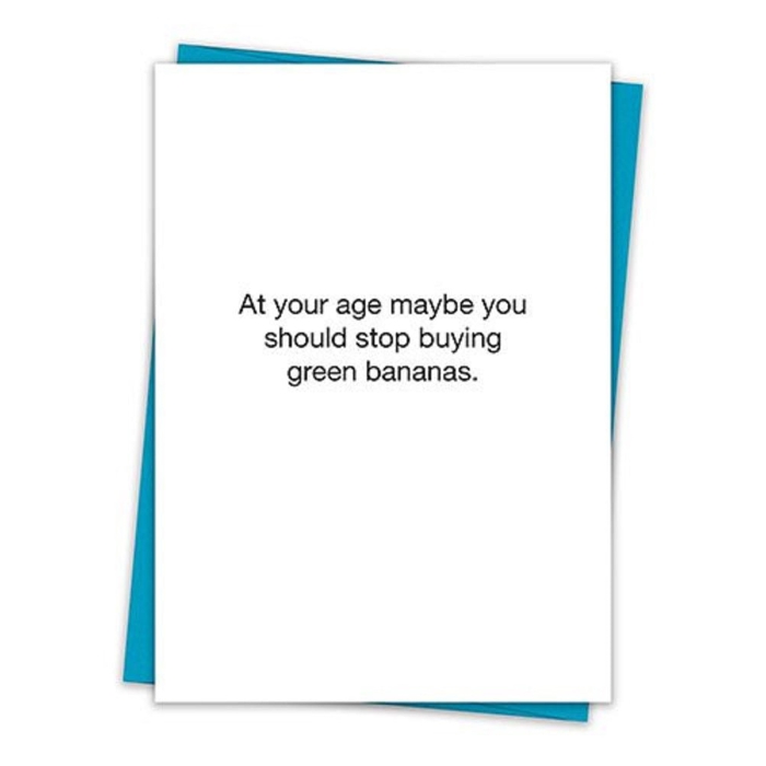 6 Pack Greeting Cards Cute and Funny Sayings Minimalist White Cards with Envelopes Blank Inside