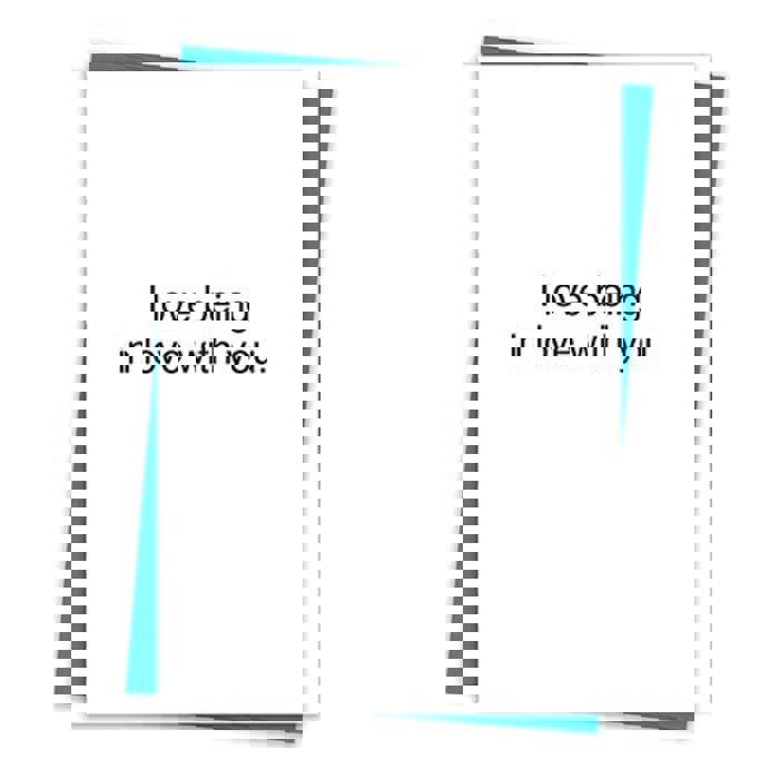 6 Pack Greeting Cards Cute and Funny Sayings Minimalist White Cards with Envelopes Blank Inside