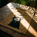 Fetch It Yourself All Food Must Go To The Lab For Testing Dog Dish Cloth Towel Black Lab Labrador Retriever Funny Quote Gift