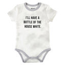 Bottle Of The House White Tie Dye Grey Cotton Snapshirt Baby Gifts - Clothes and Toys Ages 0-12 Months, Snapshirts, Hats, Pants, Dolls