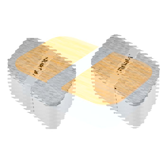 Bamboo Bento Lunch Boxes in 3 Pretty Colors