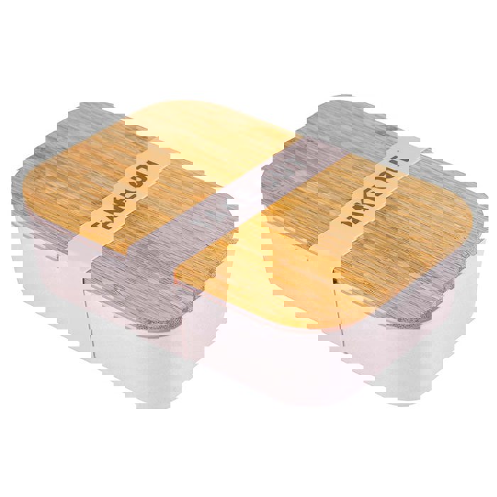 Bamboo Bento Lunch Boxes in 3 Pretty Colors