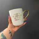 I'd Love to Be a Minimalist Best Friends Gold Handle Mug Plus Other Cute and Feminine Styles