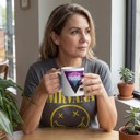 Born in the 1900s White Ceramic Mug Born in the 1900s Ceramic Coffee Mug | Aging Millennial Gen X Boomer Funny 80s Themed Gift Mug 