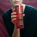 Make Boss Moves Collins Glass in Coral and Gold |  Cocktail Drinkware |  17oz Collins Cocktails Glass | Liquor Glass Barware Gift for Her