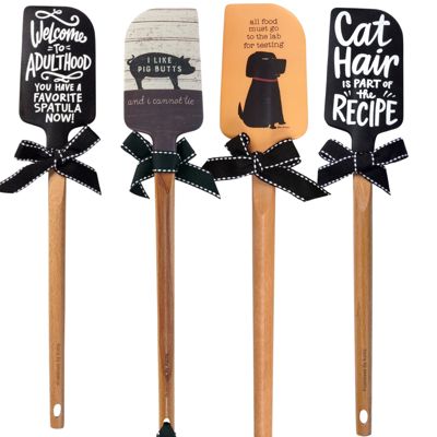 Funny Spatulas with Cute Sayings - 20 Styles to Choose From, Stocking Stuffer, Kitchen Gift, Housewarming