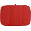  What A Fuster Cluck Ultra-absorbent Drying Mat | Hen Rooster Dish Drainer Pad | 21" x 14"