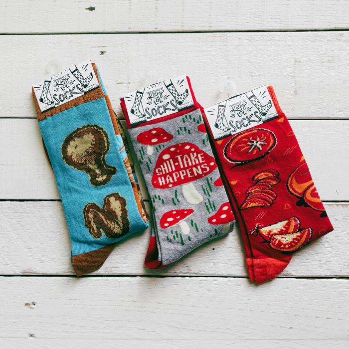 3 Pack Food Lover Socks | Fun Cool Foodie Design Novelty Unisex Socks