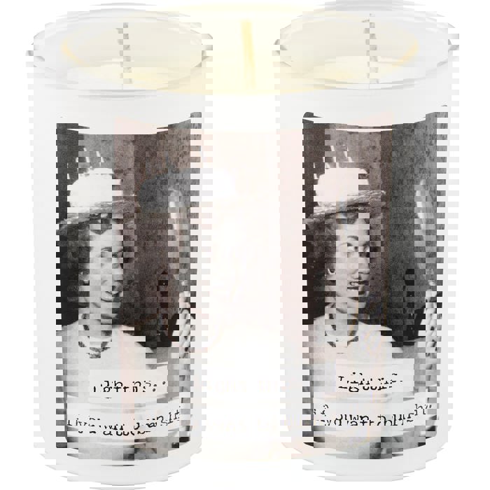 Light This Candle | Double Sided Vintage Photograph | Soy Wax Birthday Cake Scent