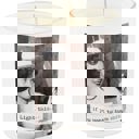  Light This Candle | Double Sided Vintage Photograph | Soy Wax Birthday Cake Scent