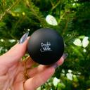  Despair Holiday Mini Glass Ornament in Black - Goth, Black Christmas, Funny Xmas