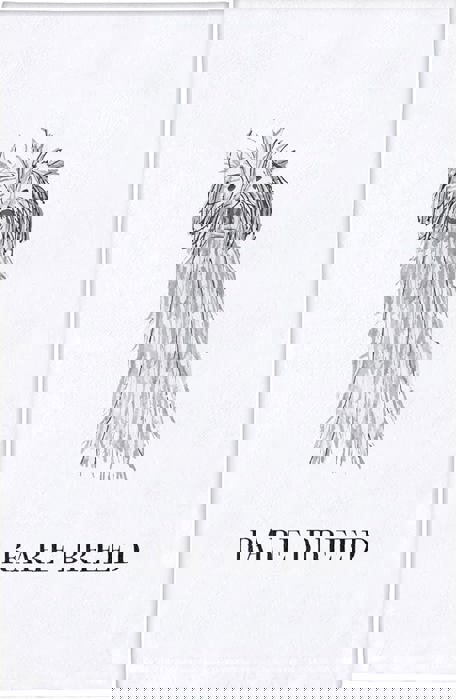 Rare Breed Tea Towel | Dog Illustration Ultra Absorbent Kitchen Dish Cloth | 30'' sq