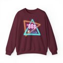 Maroon Small 80's Baby Retro Unisex Heavy Blend™ Crewneck Sweatshirt - Millennial Gen X Funny Shirt