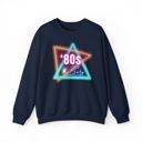 Navy Small 80's Baby Retro Unisex Heavy Blend™ Crewneck Sweatshirt - Millennial Gen X Funny Shirt