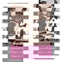 A Good Friend Knows All Your Stories. A Best Friend Helps You Write Them. Retro Ladies Funny Fridge Magnets | Gift Stocking Stuffer 1950s Quotes Refrigerator Flexible Magnets