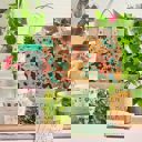  Adopt a Plant Ceramic To Go Mug | Holds 16 oz. | Eco Mug with Silicone Lid and Sleeve