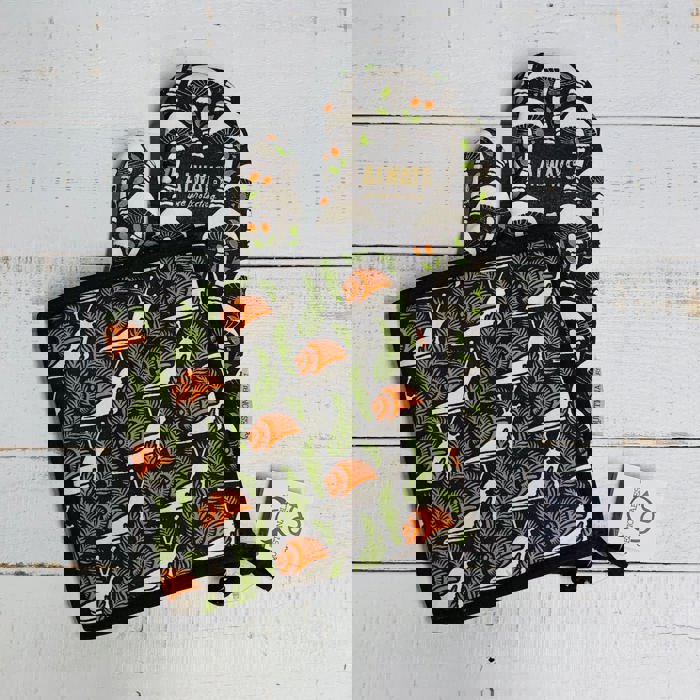 Always Use Protection Kitchen Set | Oven Mitt and Potholder