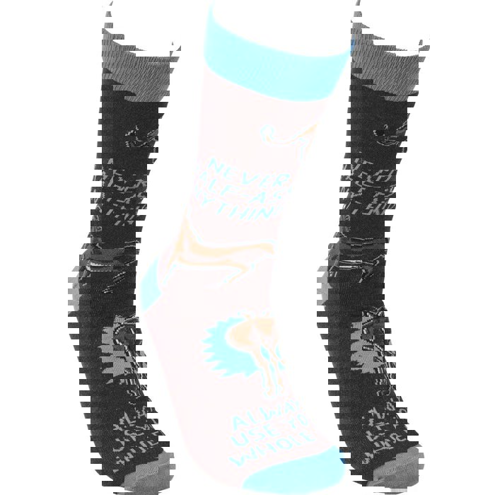 Always Use Your Whole Ass Funny Socks | Snarky Unisex Socks