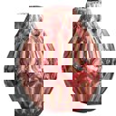  Amber Decorative Vase | Small Modern Accent Vase | 4.33" Tall