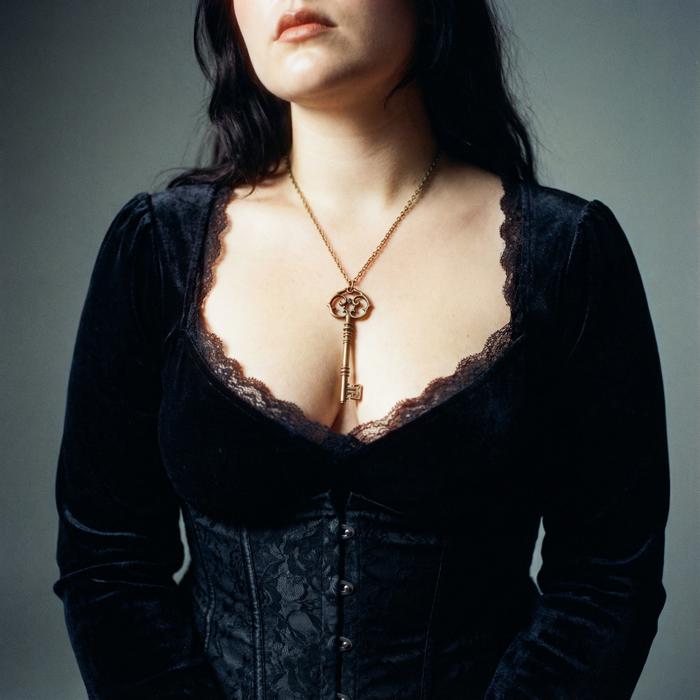 Antique Key Pendant Necklace | Aged Brass Tone or Silver | Book Lover Bibliophile Vintage Gifts