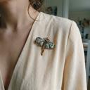  Art Nouveau Fairy Brooch | Vintage Enchanted Fairytale Pin 1.8" x 1.6"