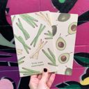 'Avo Good Day and Kick Some Asparagass Large Notebooks | 5" x 8.25" x 1" | Set of 2 Flexible Notebooks Set of 2 - Animal Puns, Avo Good Day Avocado, Farm to Fork