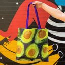  Large Market Shopper Totes with Cute Designs and Sayings | Daily Shopping Storage Bag