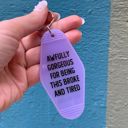 Awfully Gorgeous Vintage Style Motel Keychains with Funny Sayings in 30+ Styles