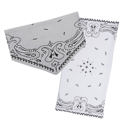 Gray Baby Bandana and Burp Cloth Westernwear Cute Infant Gift Set in Black or Gray