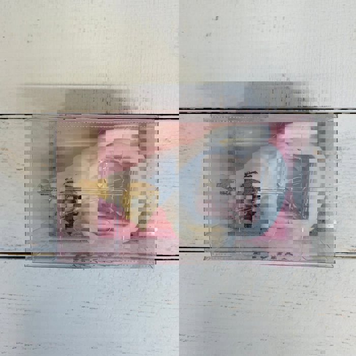 Baby Gift Serene Swan Comfort Toy for Baby in White | Boo-boos Relief Toy | 4.25"