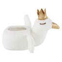  Baby Gift Serene Swan Comfort Toy for Baby in White | Boo-boos Relief Toy | 4.25"