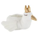  Baby Gift Serene Swan Comfort Toy for Baby in White | Boo-boos Relief Toy | 4.25"