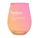  Badass Jumbo Wine Glass in Gift Box - Holds an Entire Bottle of Wine! 