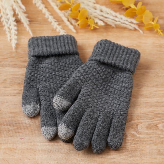 Phone-Friendly Giftable Soft Winter Gloves 